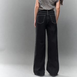 Wide Leg Jeans High Rise