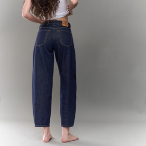 Barrel Jeans High Rise