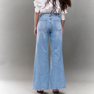Wide Leg Jeans High Rise