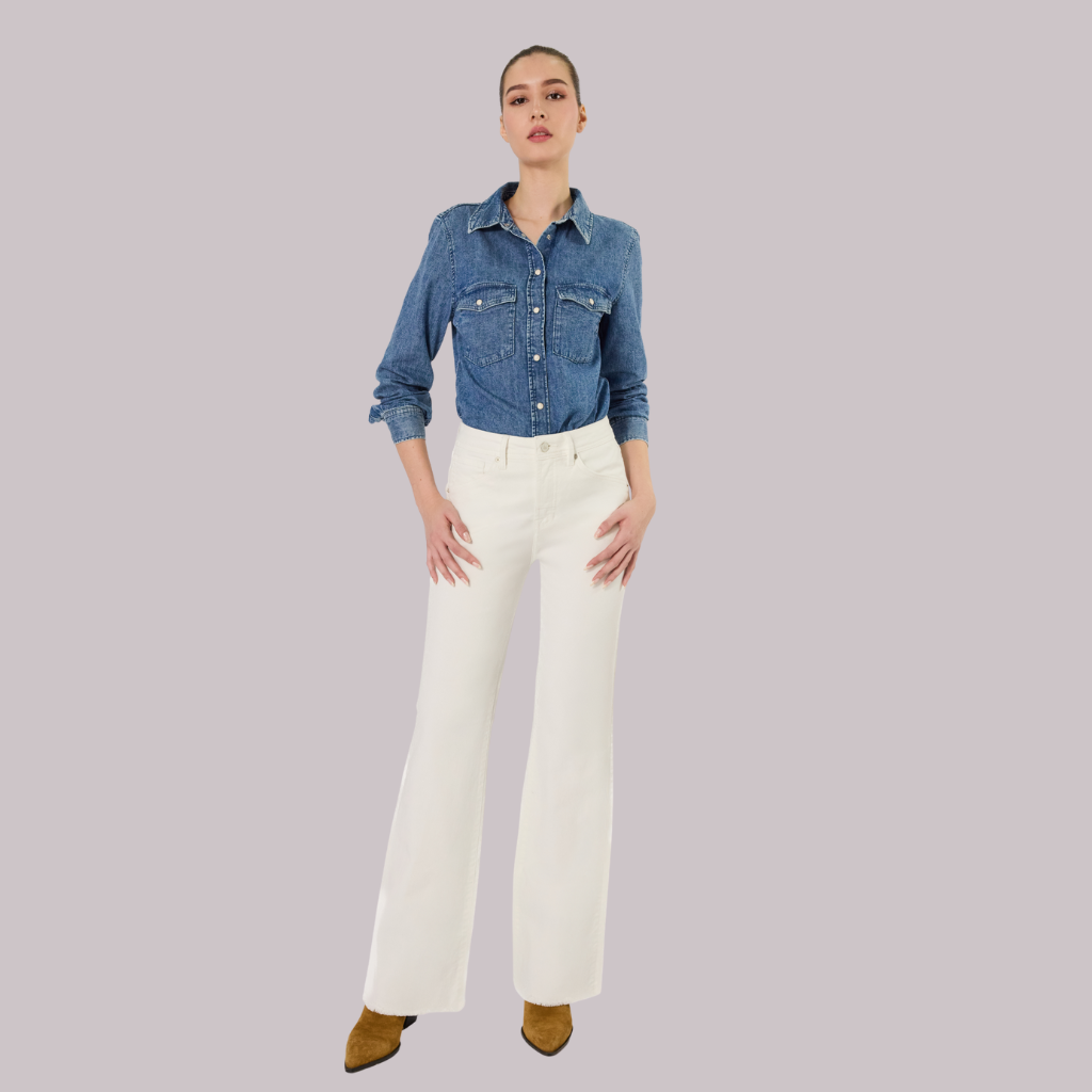 Boot Cut Jeans Mid Rise