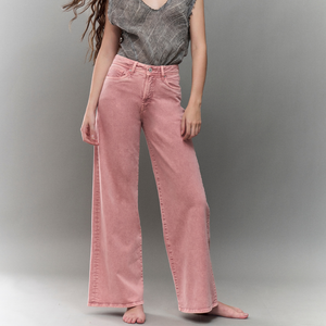 Wide Leg Jeans High Rise