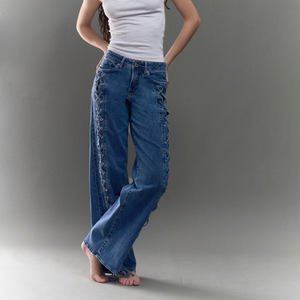 Wide Leg Jeans High Rise