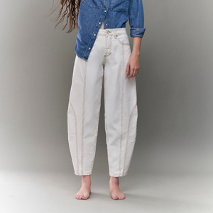 Barrel Jeans High Rise