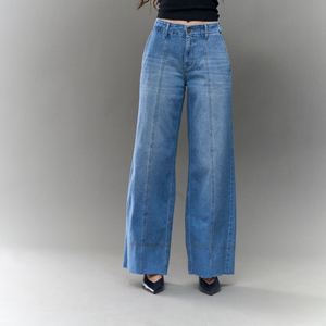 Wide Leg Jeans High Rise