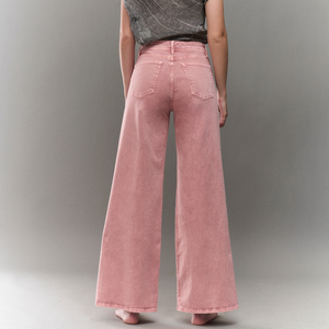 Wide Leg Jeans High Rise