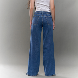 Wide Leg Jeans High Rise