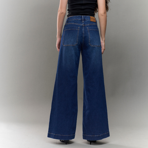 Wide Leg Jeans High Rise