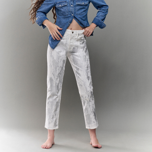 Straight Leg Jeans High Rise
