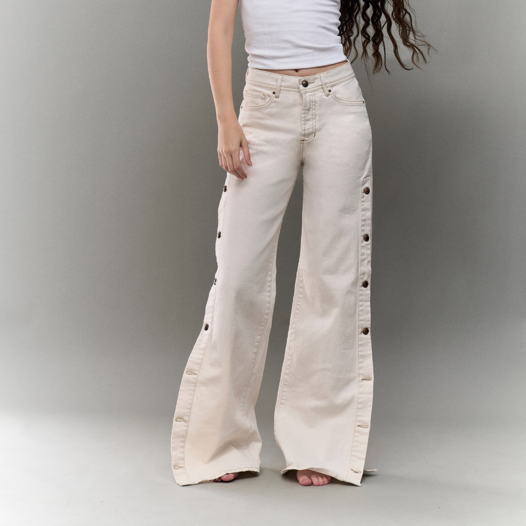 Wide Leg Jeans High Rise