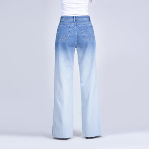 Wide Leg Jeans Mid Rise