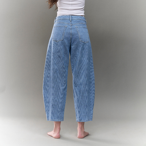 Barrel Jeans High Rise