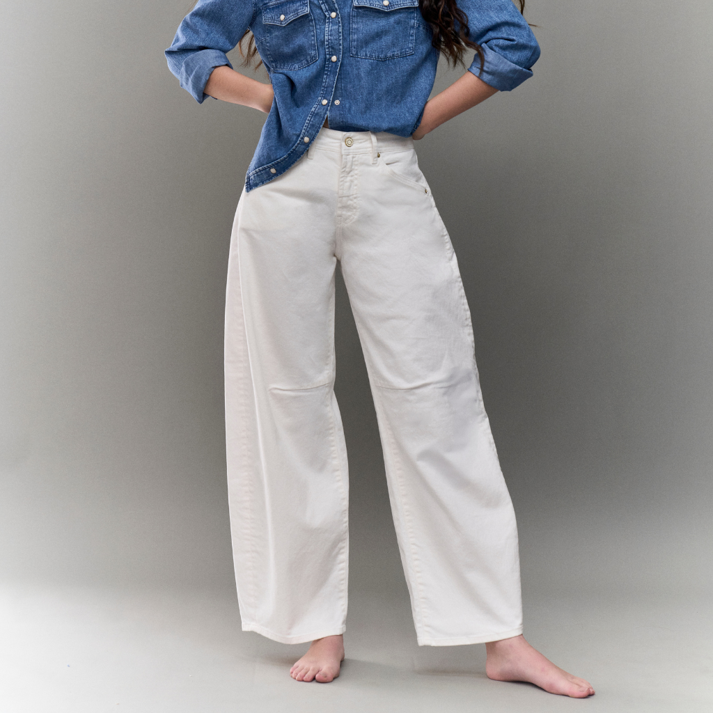 Barrel Jeans High Rise
