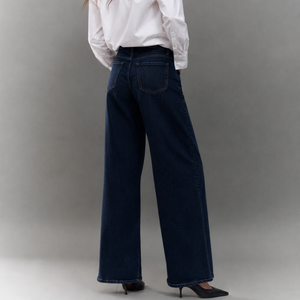 Wide Leg Jeans High Rise