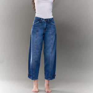 Barrel Jeans High Rise