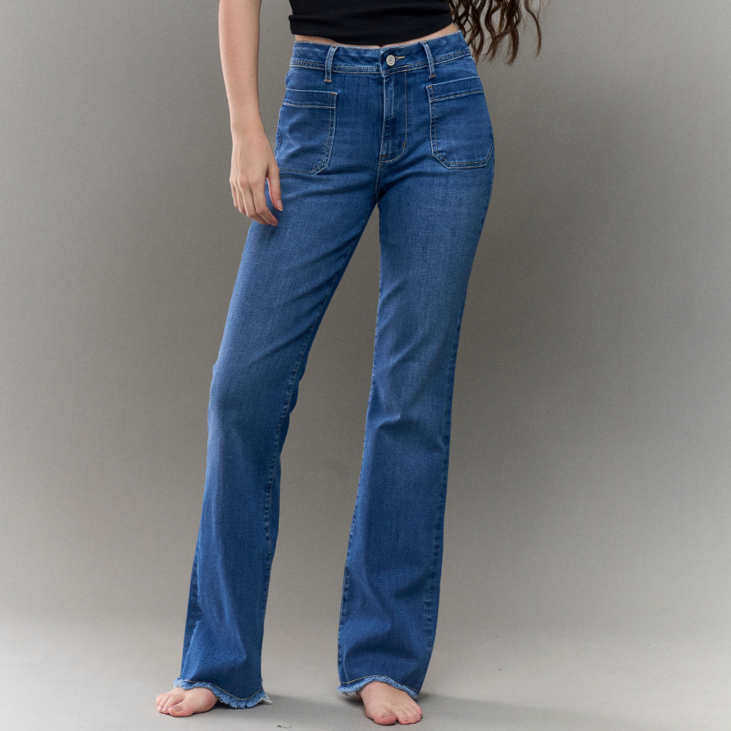 Boot Cut Jeans High Rise