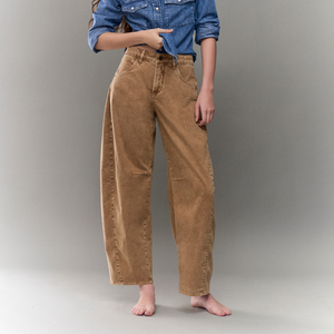 Barrel Jeans High Rise