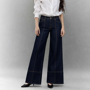 Wide Leg Jeans High Rise