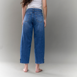 Barrel Jeans High Rise