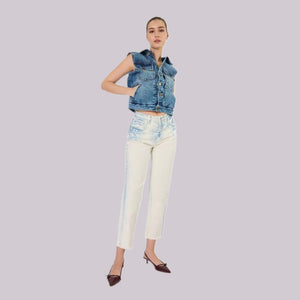 Straight Leg Jeans High Rise