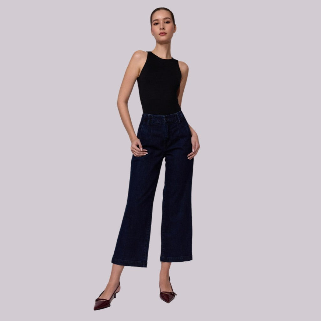 Culotte Jeans Mid Rise