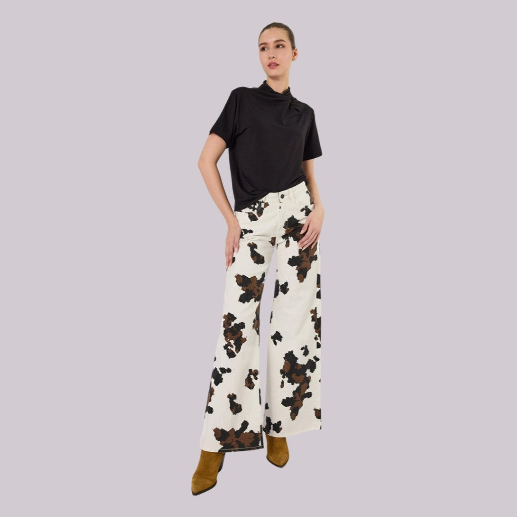 Wide Leg Jeans High Rise