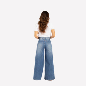 Wide Leg Jeans High Rise