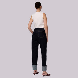 Straight Leg Jeans Mid Rise
