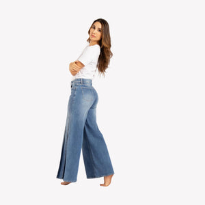 Wide Leg Jeans High Rise