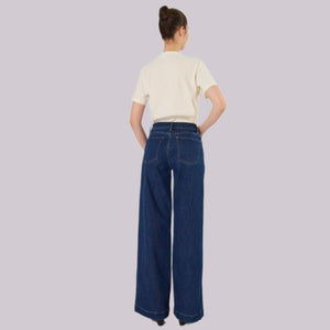 Wide Leg Jeans High Rise